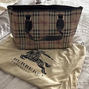 Burberry tote bag
